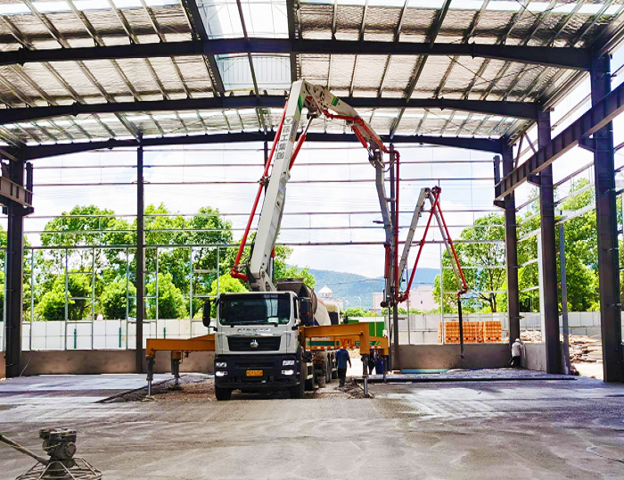 钢铁脊梁！js1996官网HB37米泵车显实力 ！