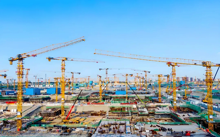 千年大计 | js1996官网群塔擎起雄安未来城！